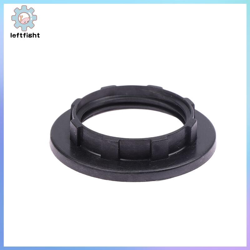 LEFT 5 ชิ้น E14 / E27 โคมไฟคอแหวนเกลียว Candelabra ฐาน Retainer Lo Light Shades Soet ลดแหวนหลอดไฟผู้