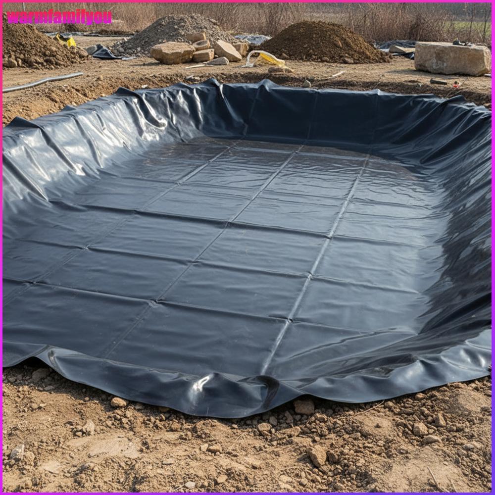warmfamilyou HDPE Pond Liner Pond Film Underlayment สําหรับน้ําพุสวนน้ําและน้ําตก