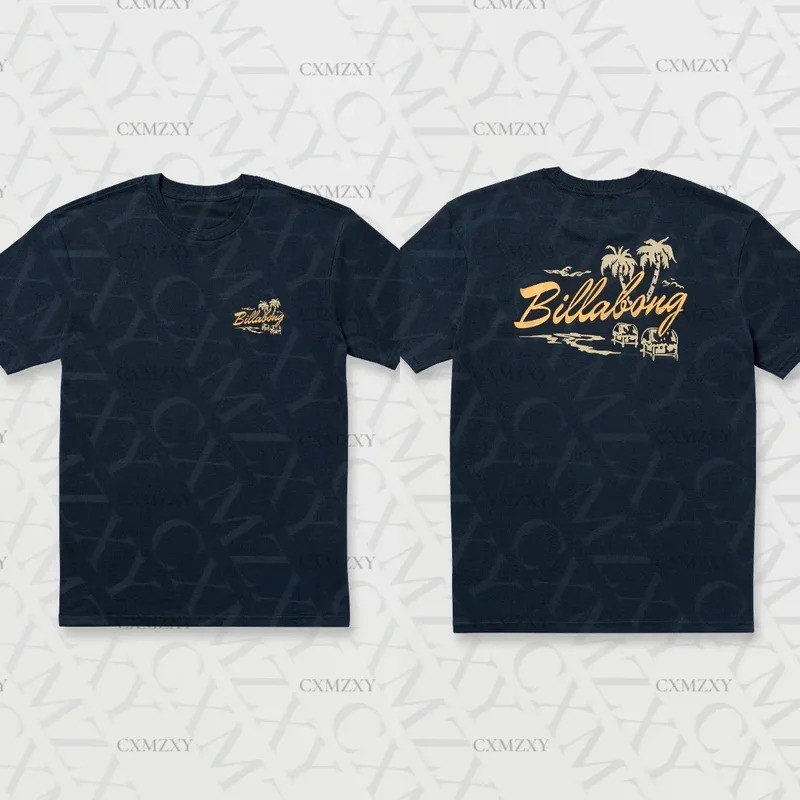 ขายเสื้อยืดผู้ชาย Rip Live The Search Beauty Curl โลโก้ คุณภาพเยี่ยม ผ้าฝ้ายบริสุทธิ์ เสื้อสีขาวใหม่