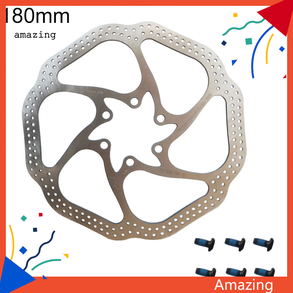[AM] 160 มม./180 มม.HS1 จักรยานเสือภูเขา MTB 6 Blots เบรคโรเตอร์แผ่นดิสก์สําหรับจักรยาน AVID