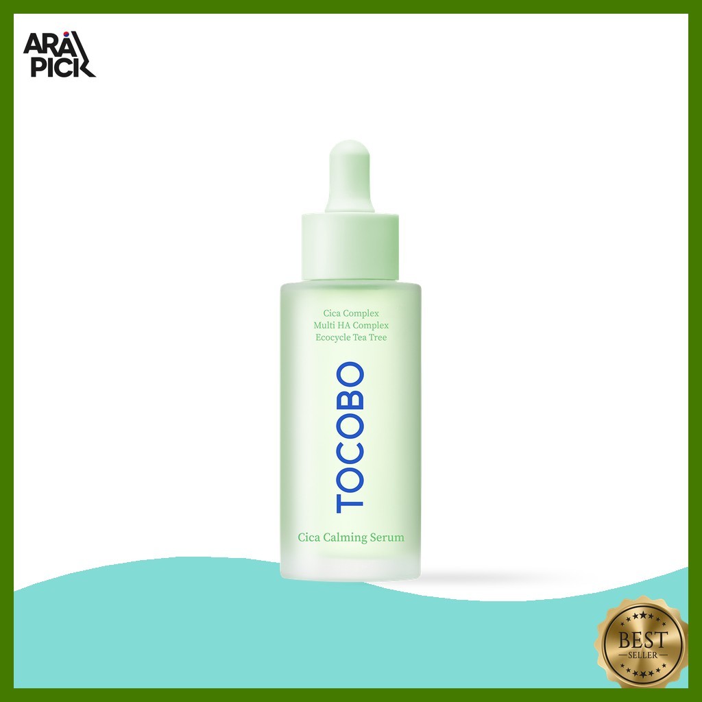 [Tocobo] Cica Calming Serum 50ml / Korean Cica Serum / Irritated Skin Relief / ของแท้ 100% โดย AraPi
