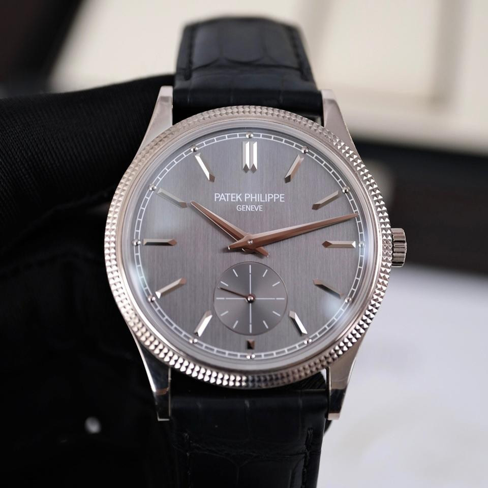 Patek Philippe Classical 6119G-001 นาฬิกาข้อมือผู้ชายกลไกแบบแมนนวล 39mm