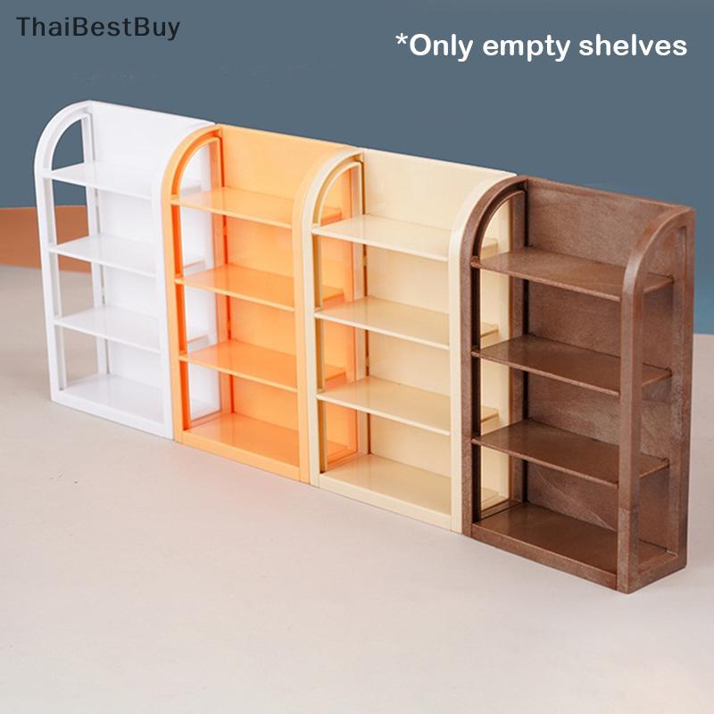 Thaibestbuy ชั้นวางสำหรับจัดแสดงของใน1:12ของในซูเปอร์มาร์เก็ตขนาดเล็กชั้นเก็บของเล่นตุ๊กตาของตกแต่งบ้านตุ๊กตาใหม่
