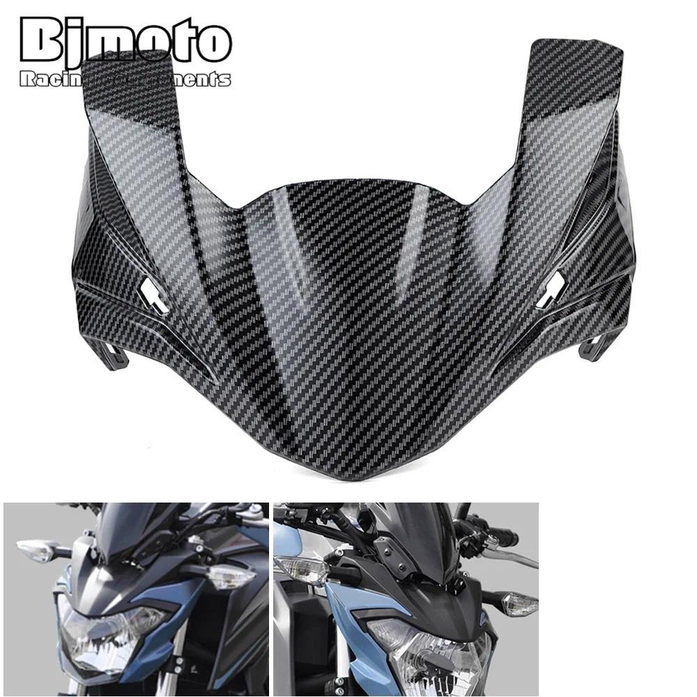 KAWASAKI Z 650 ไฟหน้ารถจักรยานยนต์ด้านหน้าไฟหน้า Upper Beak Nose Extension Cowl ฝาครอบด้านบนสําหรับค