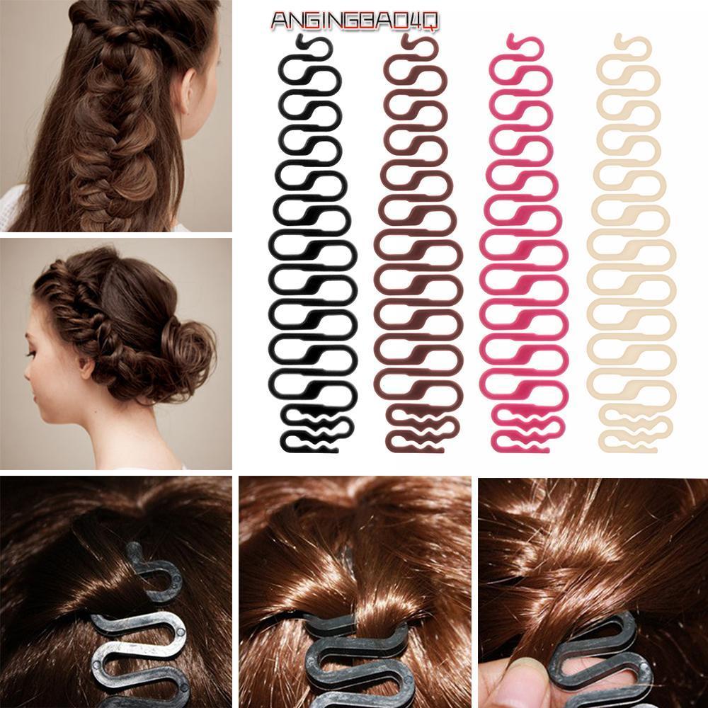 TIOMNV56KU Magic Hair Braiding Home&Living 3 สีผู้หญิง Twist