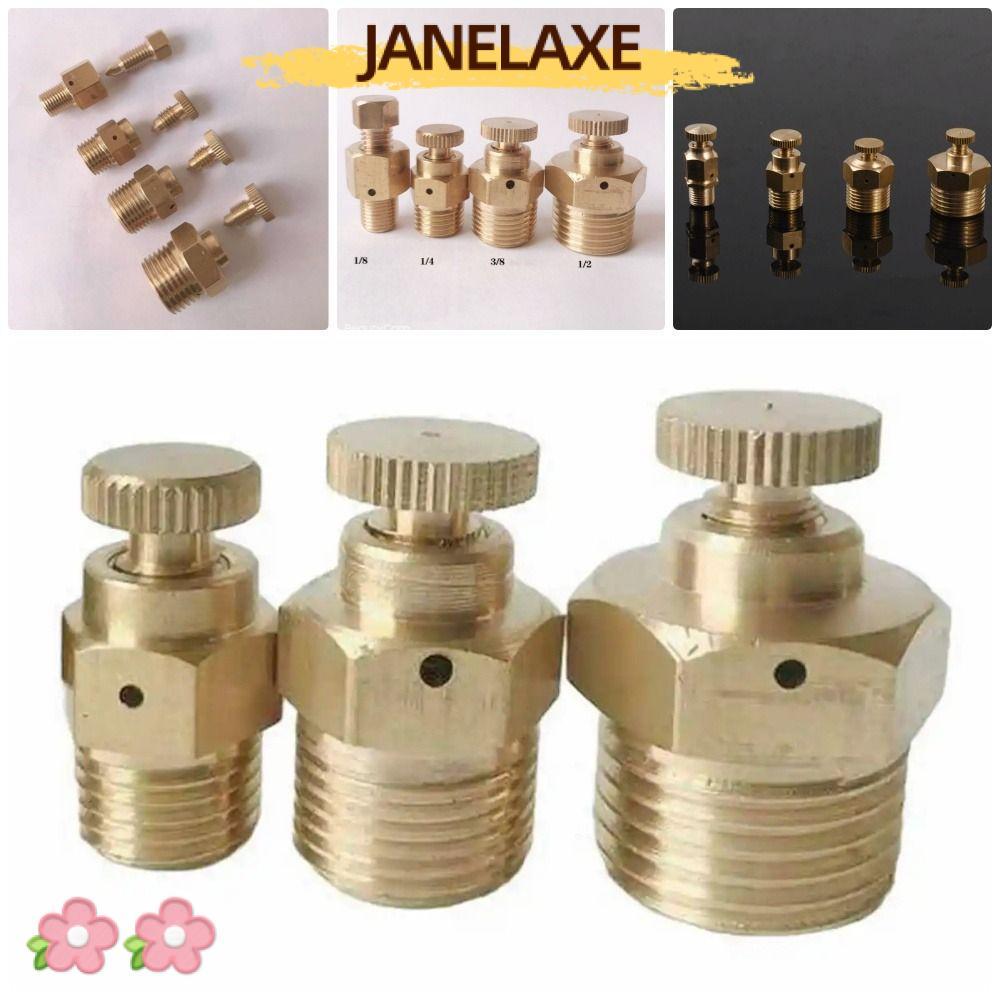 JANELAXE932JN 1 ชิ้น Air Release วาล์ว, PN 1.6 Mpa Safety วาล์วหัวฉีดคู่มือไอเสียวาล์ว, 1/8" 1/4 "3/