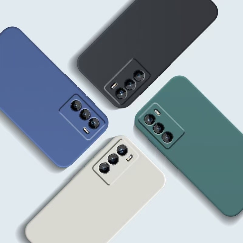 ฝาครอบเคสโทรศัพท์ซิลิโคนเหลวสําหรับ vivo T4x T3X T3 T2x T1x T1 Pro Ultra India Lite 4G 5G