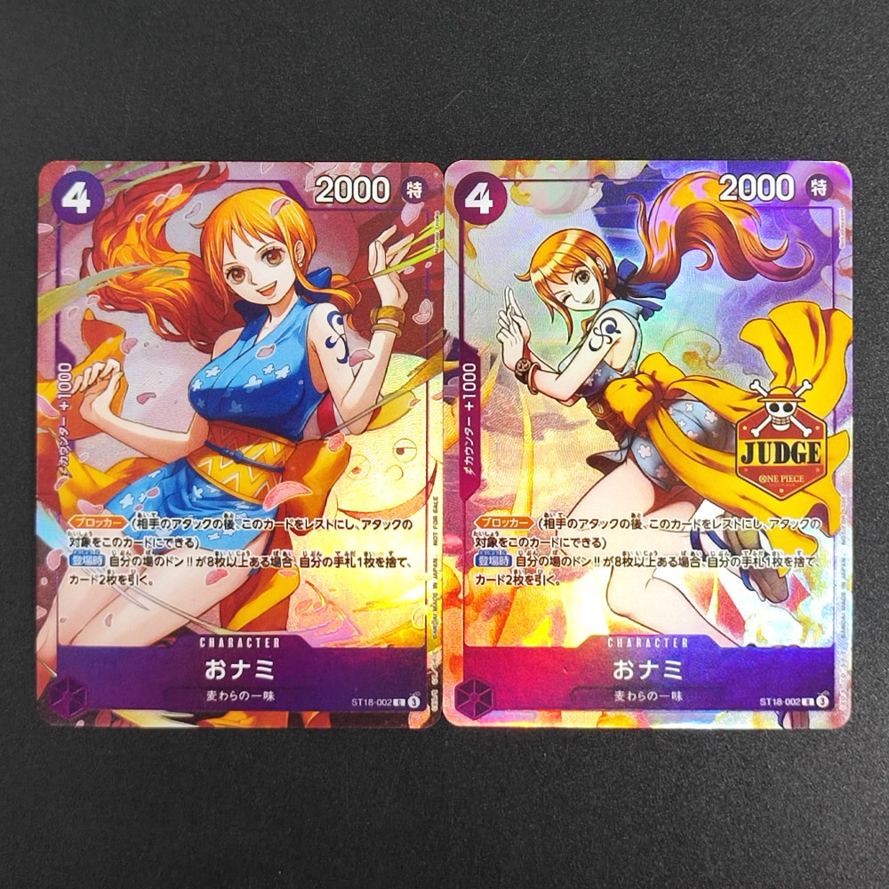 DIY One Piece 2025 Champion Nami ST18-002 การ์ดสะสมญี่ปุ่น