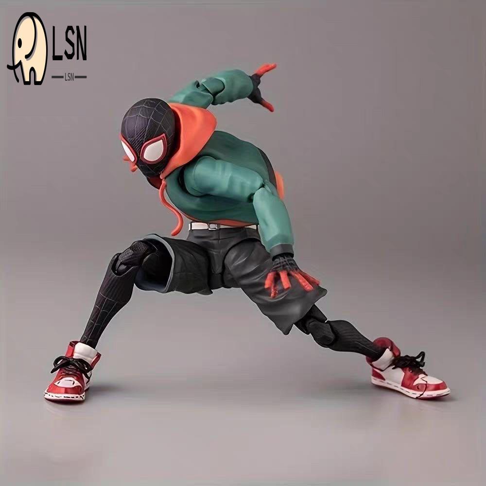 Marvel Spider-Man Miles Morales PVC Action Figure - SHFiguarts ของเล่นสําหรับเด็กผู้ชาย