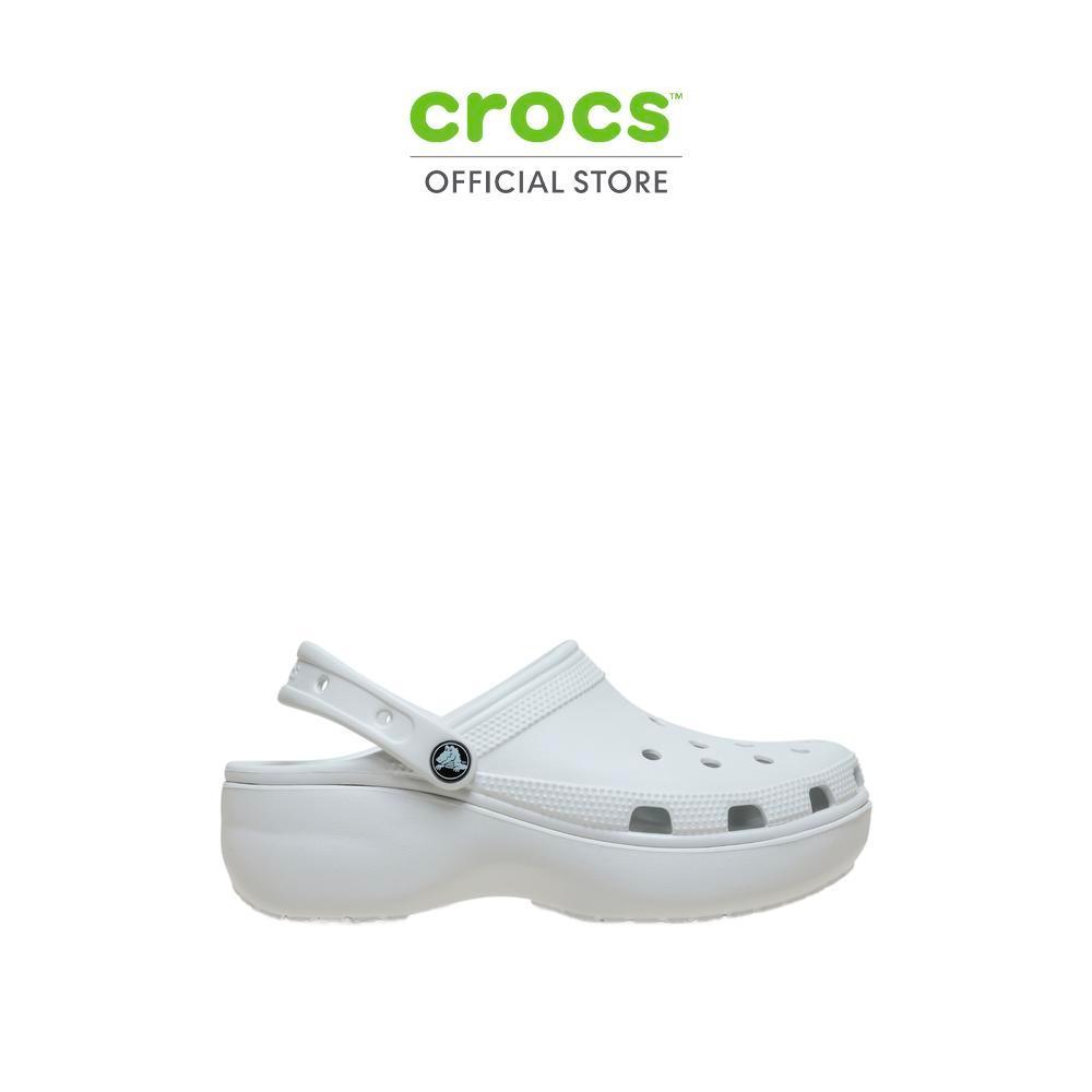 CROCS รองเท้าลำลองผู้หญิง CLASSIC PLATFORM CLOG รุ่น 206750-1NK - MOONLIGHT