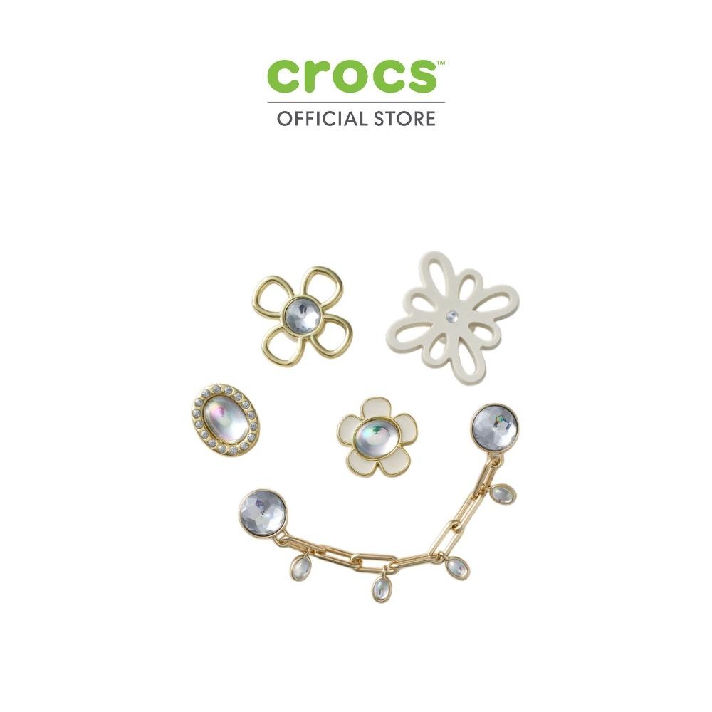 CROCS ตัวติดรองเท้า JIBBITZ™ CUT OUT ADULTS 5 PACK รุ่น 10015042 - MULTICOLOR