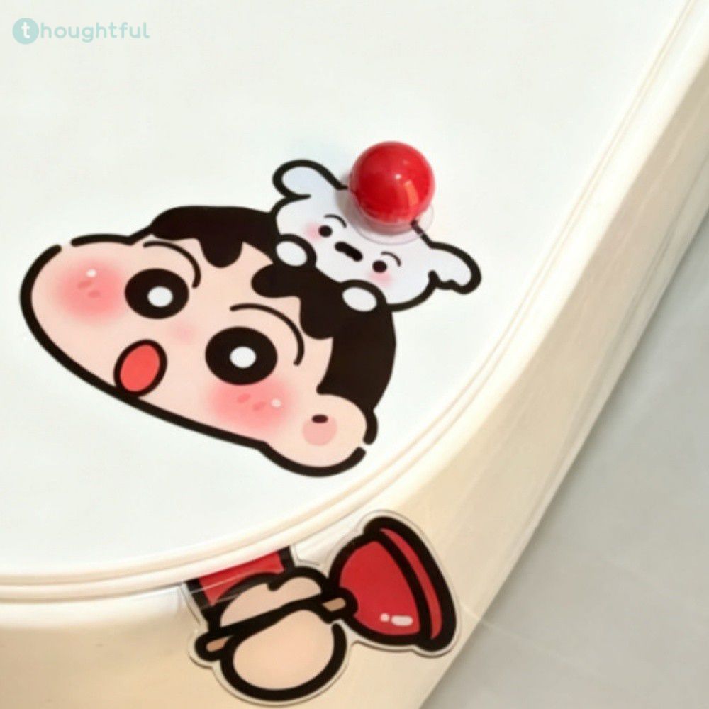ที่ยกฝาชักโครกแบบกาวในตัว ลายเครยอนชินจัง ที่ยกฝาชักโครกแบบไม่ต้องสัมผัส TH