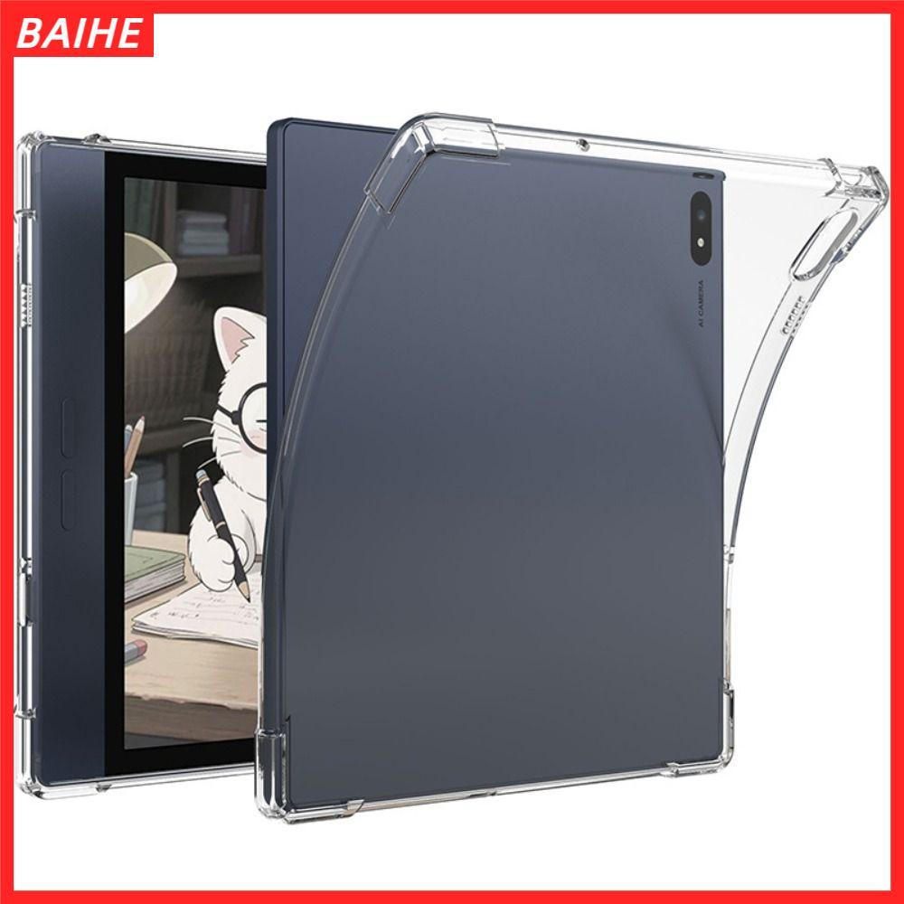 BAIHE แท็บเล็ต, TPU ฝาครอบป้องกันโปร่งใส, กันกระแทกพร้อมช่องเสียบปากกา Anti-Scratch ฝาหลังสําหรับ Bi