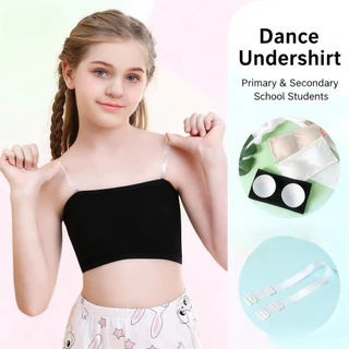 เสื้อสายเดี่ยวเด็กผู้หญิง / เสื้อสวม | Seamless Look ภายใต้เสื้อผ้า Modesty กล้ามสําหรับเต้นรํา, School & Daily Wear