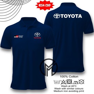 เสื้อโปโลพิมพ์ลาย Toyota Guzo Racing & Mitsubishi Pajero แขน…
