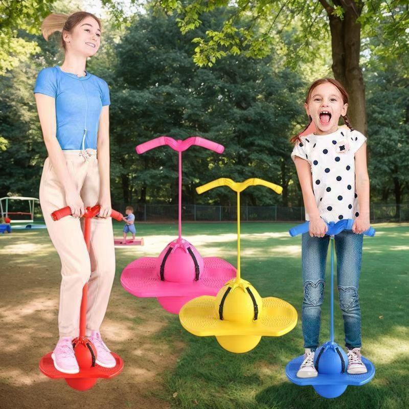 Blossom Bazaar 1 ชุดของเล่นฝึกสมดุลสําหรับเด็ก Bouncing Ball กบกระโดดความสูงยาวอุปกรณ์ออกกําลังกายเพ