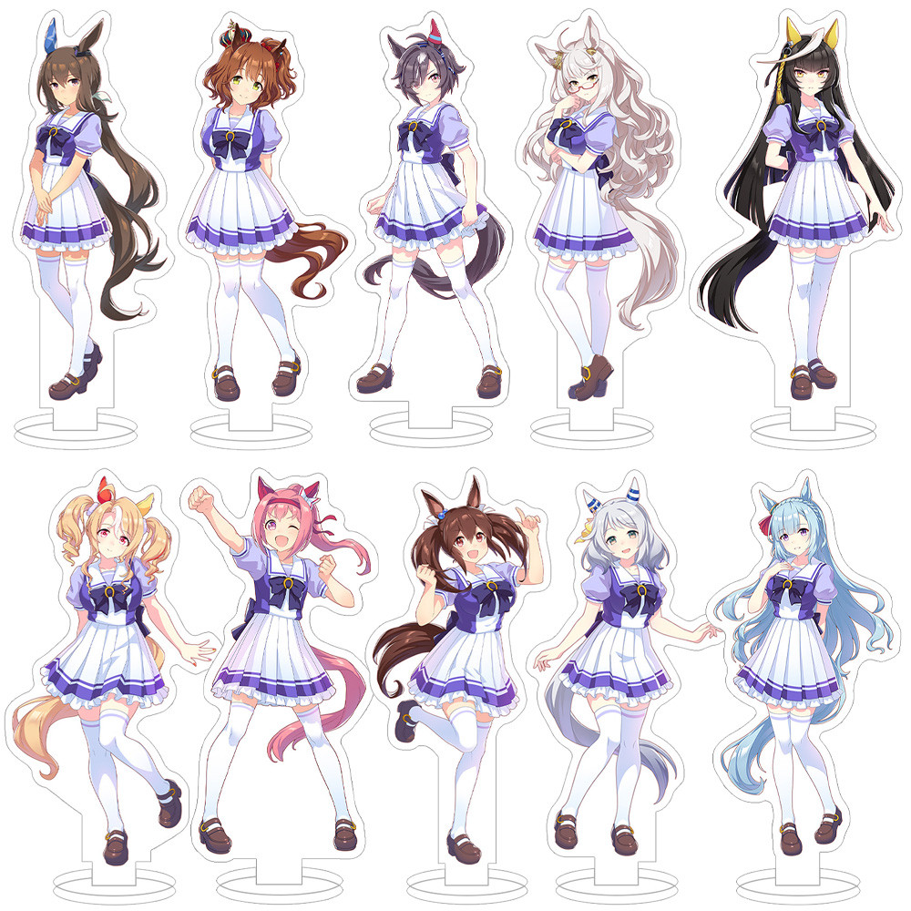 Pretty Derby mobile TV ตัวละครเกม Tokai Teio Oguri Cap Mejiro McQueen Grass Wonder อะนิเมะสาวอะคริลิ