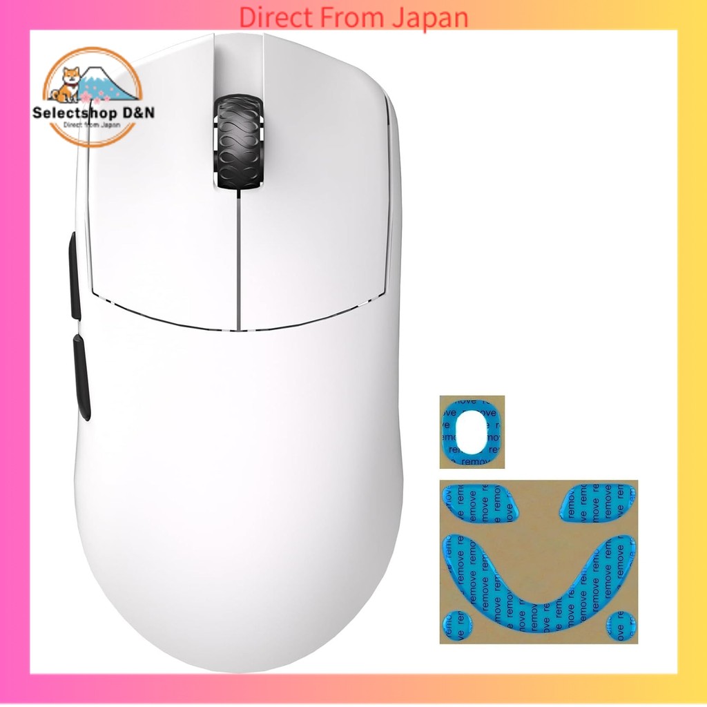 MAYA X Gaming Mouse White 1 set sole additional version 8K dongle included Japanese distributor【Dire