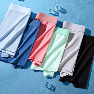 【แพ็ค 10ตัว】พร้อมส่ง กางเกงในผู้ชายขาสั้น Boxer ผ้านิ่มลื่น บางเบา สวมใส่สบาย ระบายอากาศ มีไซส์ใหญ่ 5 Size L-4XL