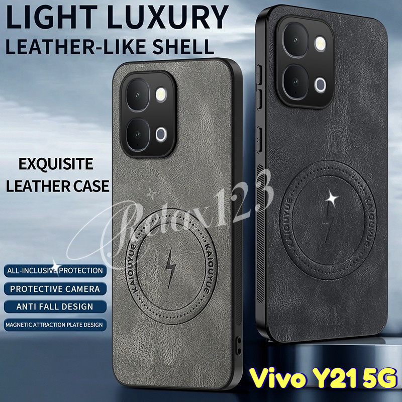 สําหรับVivo Y21 5GหรูหราUltra ThinหนังสําหรับVivo Y21 Y21d VIVO Y21 Y21D VivoY21 Vivo Y 21 5G 4G 202