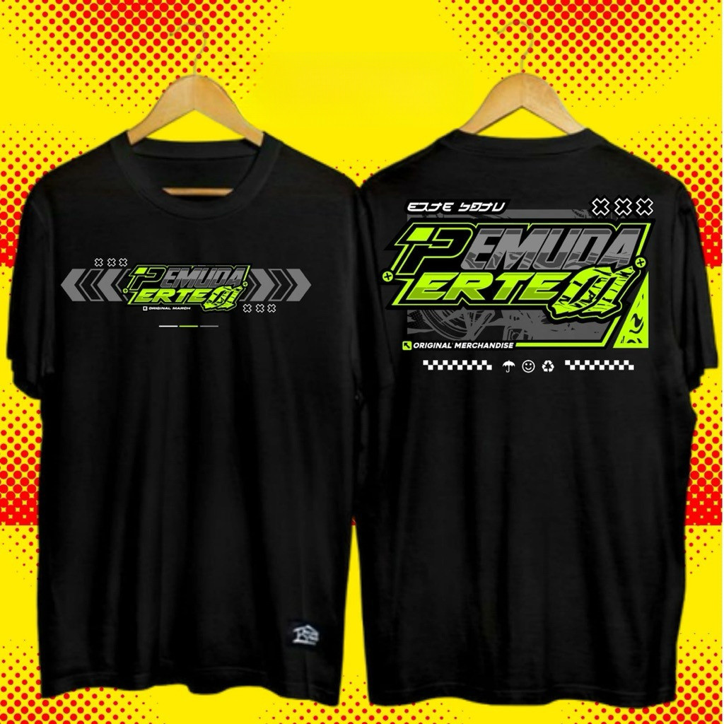 ฮิรุมะ เก็บ | ERTE 01-05 เสื้อยืดจาก Erte 1 ถึง Erte 5 YOUTH Racing Design เสื้อ YOUTH RT RW ผ้าฝ้าย