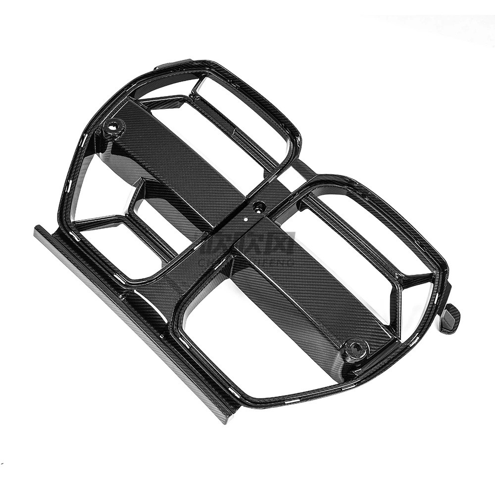 G80 G82 OEM คาร์บอนไฟเบอร์แห้ง/ไม่มี ACC กันชนหน้าย่างสําหรับ 2021-2024 BMW G80 M3 M4 G82 G83 CSL สไ
