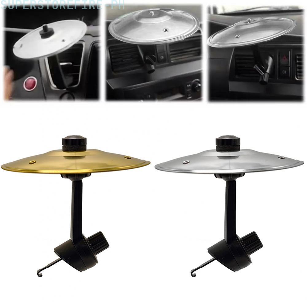 Car Crash Cymbal พร้อม Clip Quick Mount Clip สําหรับช่องระบายอากาศใช้สําหรับรถยนต์ส่วนใหญ่