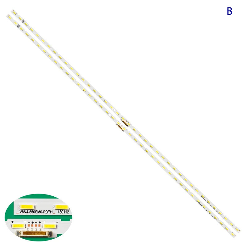 LED Backlight strip สําหรับ Samsung UE55NU7021 UE55NU7091 UE55NU7099 UE55NU7175 UE55NU7179U UE55NU71