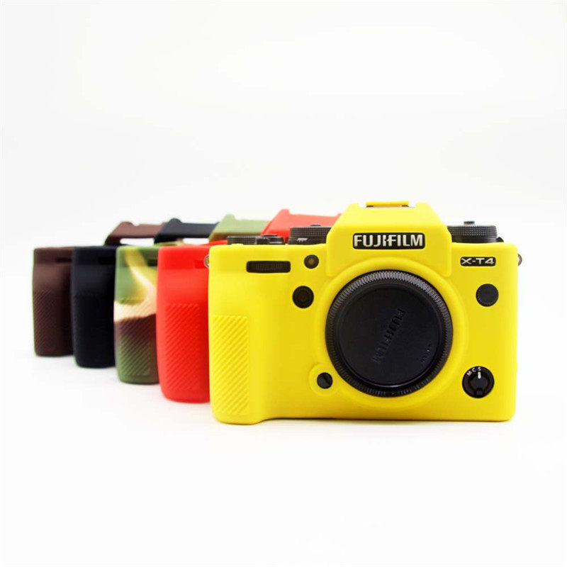 เคสป้องกันกล้อง SLR เหมาะสําหรับ Fuji XT10/XT20/XT30 XT3 XT4 เคสซิลิโคนกล้องดิจิตอล