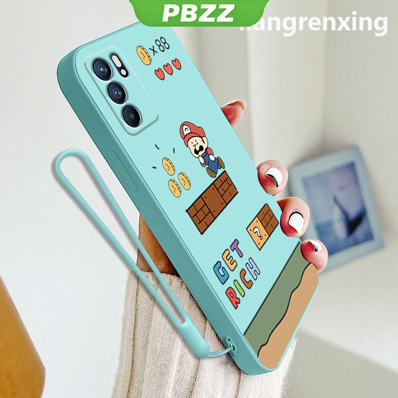 PBZZ เคส oppo reno 6 4g a16 reno 6z 5g reno6 z 5g เคสโทรศัพท์มือถือ ซิลิโคนนิ่ม กันกระแทก สําหรับ oppo reno 6 4g a16 reno 6z 5g reno6 z 5g YTMLY01 น่ารัก ลายการ์ตูน กันกระแทก