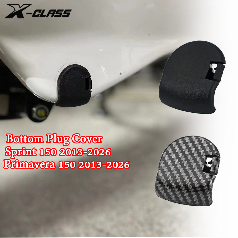 สําหรับ Vespa Sprint Primavera 150 MY24 MY25 2013-2022 สกู๊ตเตอร์ Fairing ด้านล่างปลั๊ก Hole ครอบคลุม