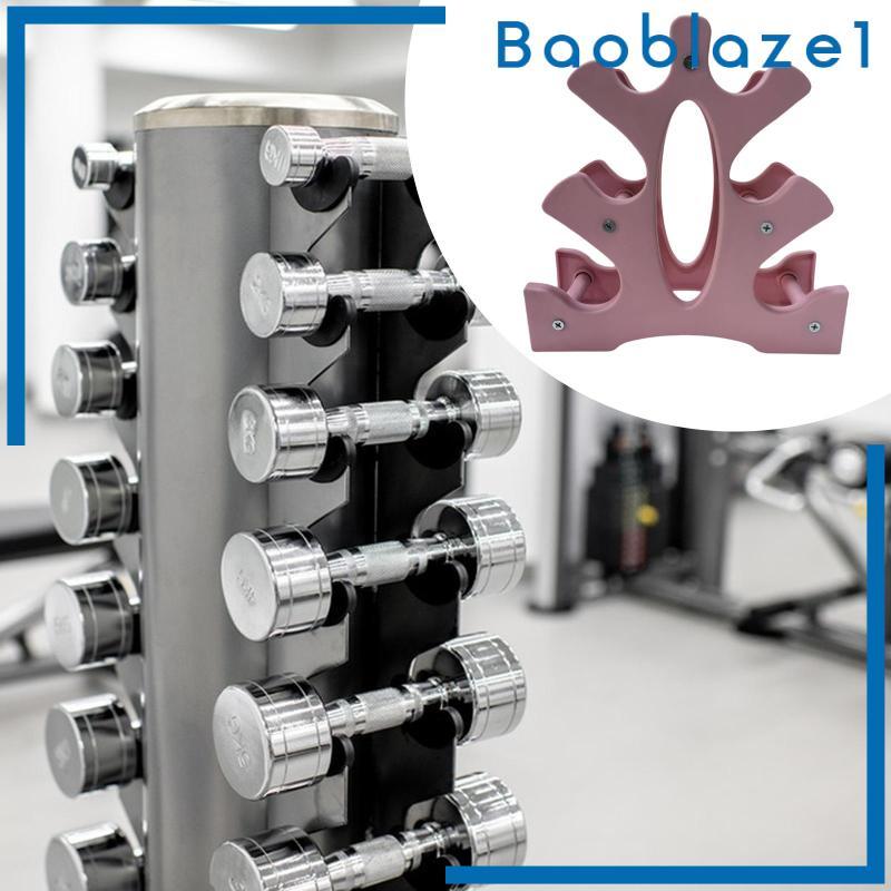 [Baoblaze1] Fitness Dumbbell Organizer ชั้นเก็บของสามชั้นขนาดกะทัดรัดสําหรับ Home Gym Small Space St
