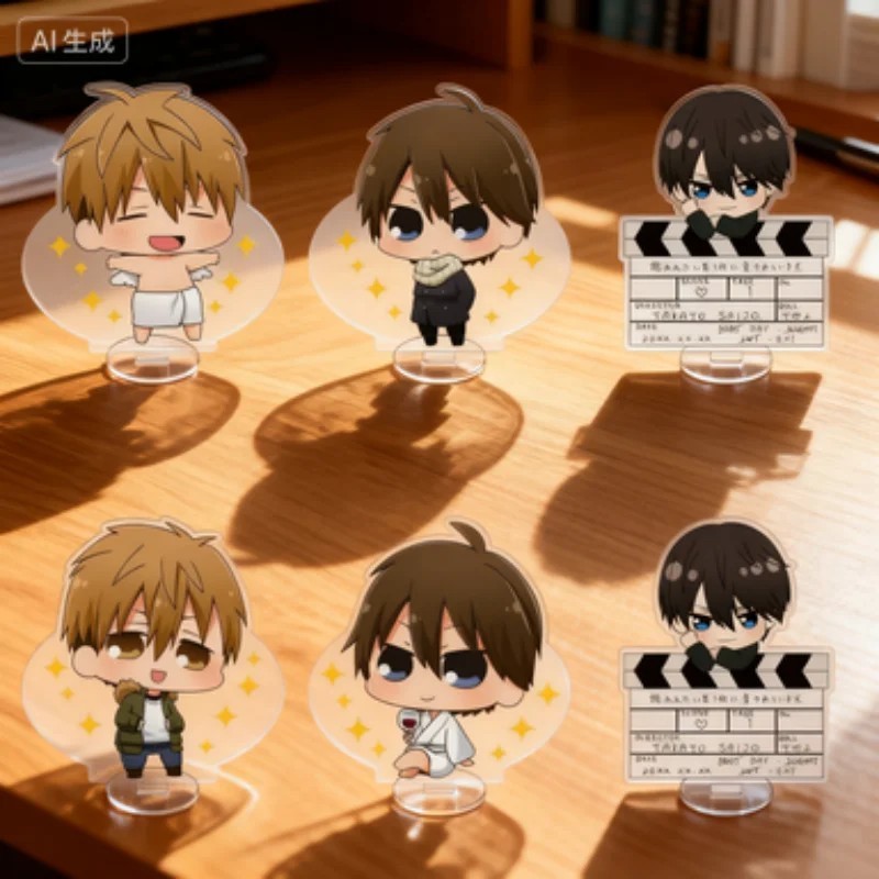 Standee Anime Dakaretai Otoko 1-i ni Odosarete Imasu Mica Model Study Desk Decorative Takato Saijo J