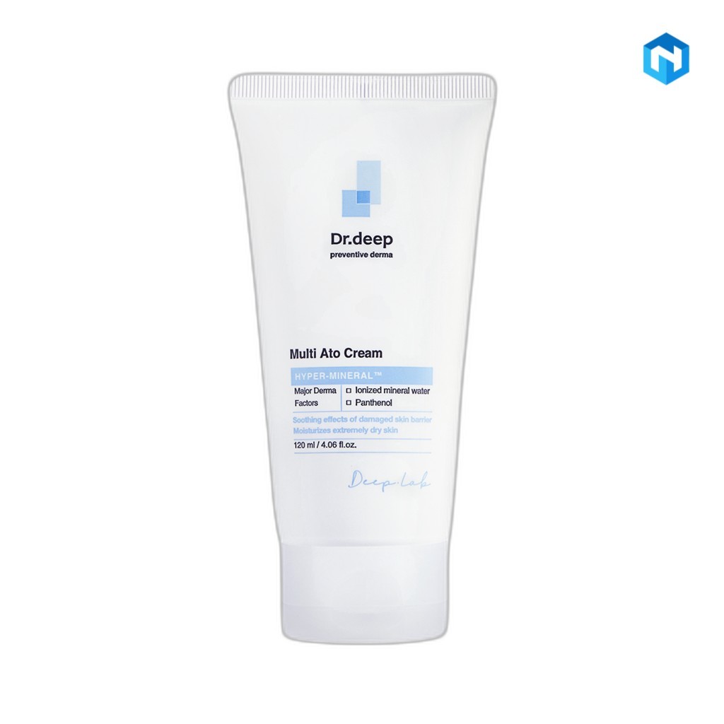[dr.deep] Mineral High-Moisture Barrier Ato Cream, 80ml, 1pc / Korean Ato Cream / Moisture Barrier b