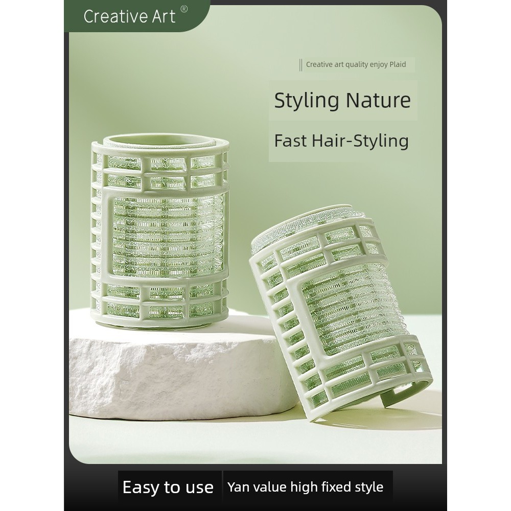 กิ๊บม้วนผม กิ๊ฟหนีบผม CA Air Bangs Curling Roller ขนาดใหญ่ Bangs Handy เครื่องมือ Fluffy Roller แปดต