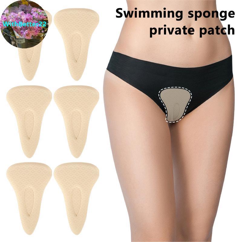 ด้วยดีกว่า 1 ชิ้น Camel Toe คอนซีลเลอร์ Pad นํากลับมาใช้ใหม่ Traceless ที่มองไม่เห็นฟองน้ํานุ่มสําหร