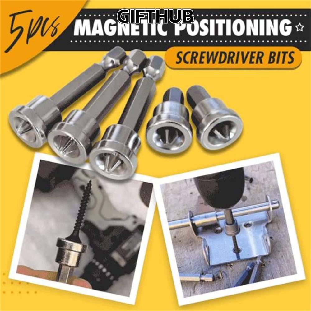 GIFTHUB Drywall Dimpler Bit, 50mm/25mm Steel Drywall Screw Bit, ไขควง Bit PH2 Drywall สกรู Setter Di