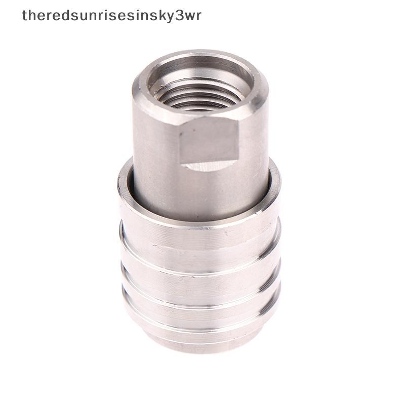 (the) Self-loing 1/4" Qui Connector Holder พร้อมด้าย M14 สําหรับแรงดันสูงล้างโฟมอุปกรณ์เสริมขวด (TH)