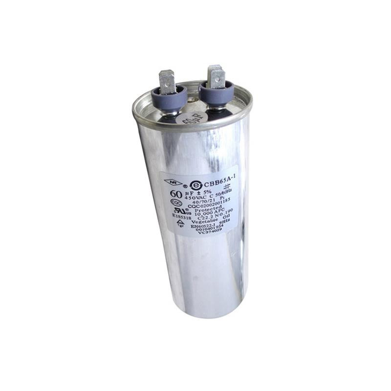 คาปาซิเตอร์สตาร์ทคอมเพรสเซอร์แอร์ Haier ของแท้ รหัส 0010401954 CBB65A-1 60UF อะไหล่คุณภาพ