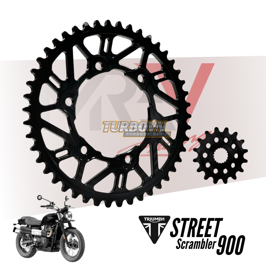 MREV Triumph StreetScrambler 900 เฟืองโซ่ (N-211, D-221)
