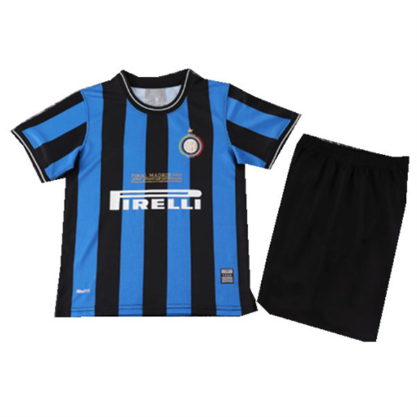 ชุดเด็ก 2010 IM Retro Jersey home Sports Shirt ชุดเด็ก 16-28