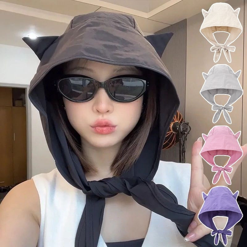 หมวกกันแดดฤดูร้อนกลางแจ้ง ดีไซน์สวยงาม มีปีกขนาดใหญ่ เหมาะสำหรับผู้หญิง พร้อมตกแต่งอย่างทันสมัย