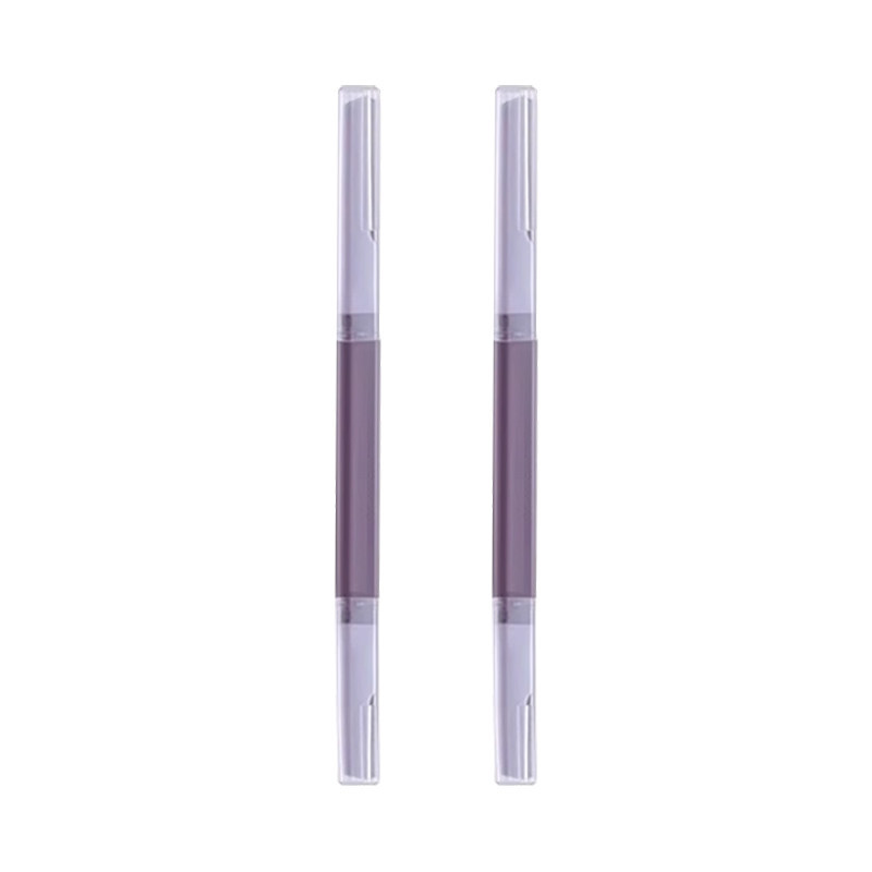 Double-Headed Eyebrow Trimmer หญิงเฉพาะ Macro Eyebrow Trimmer คิ้ว Trimmer ปลอดภัยประเภท Anti-Scratc
