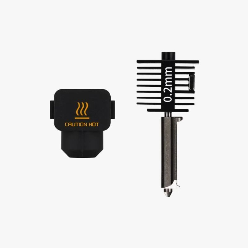 เหมาะสําหรับ BambuLab BambuLab 3D อุปกรณ์เสริมเครื่องพิมพ์ A1 Series หัวฉีดเหล็กชุบแข็งส่วนประกอบ Ho