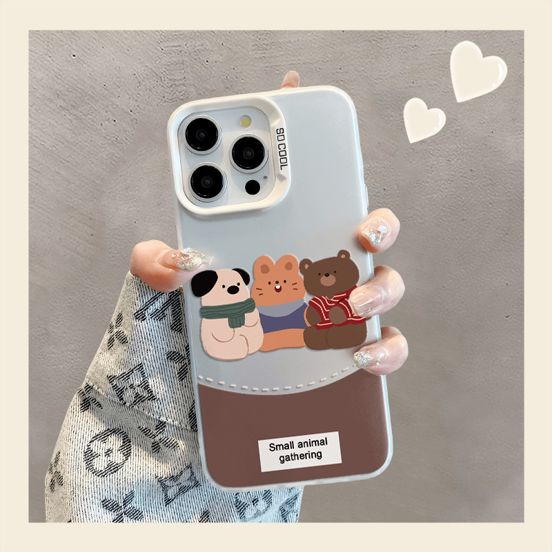 Milard BearปลอกสําหรับOppo A55 A57 A16 กรณีค้นหาX5 X6 X7 X8 X9 PRO V23 11 10 PRO RENO 15 14 13 12 11