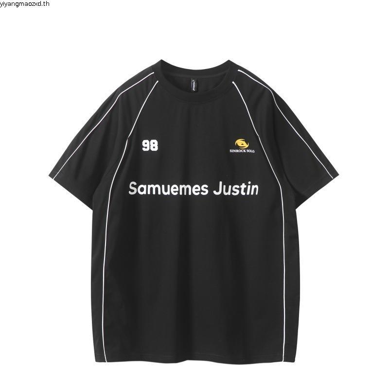 (POX)เสื้อคอปก เสื้อพิมพ์ลาย สตรีทแฟชั่น