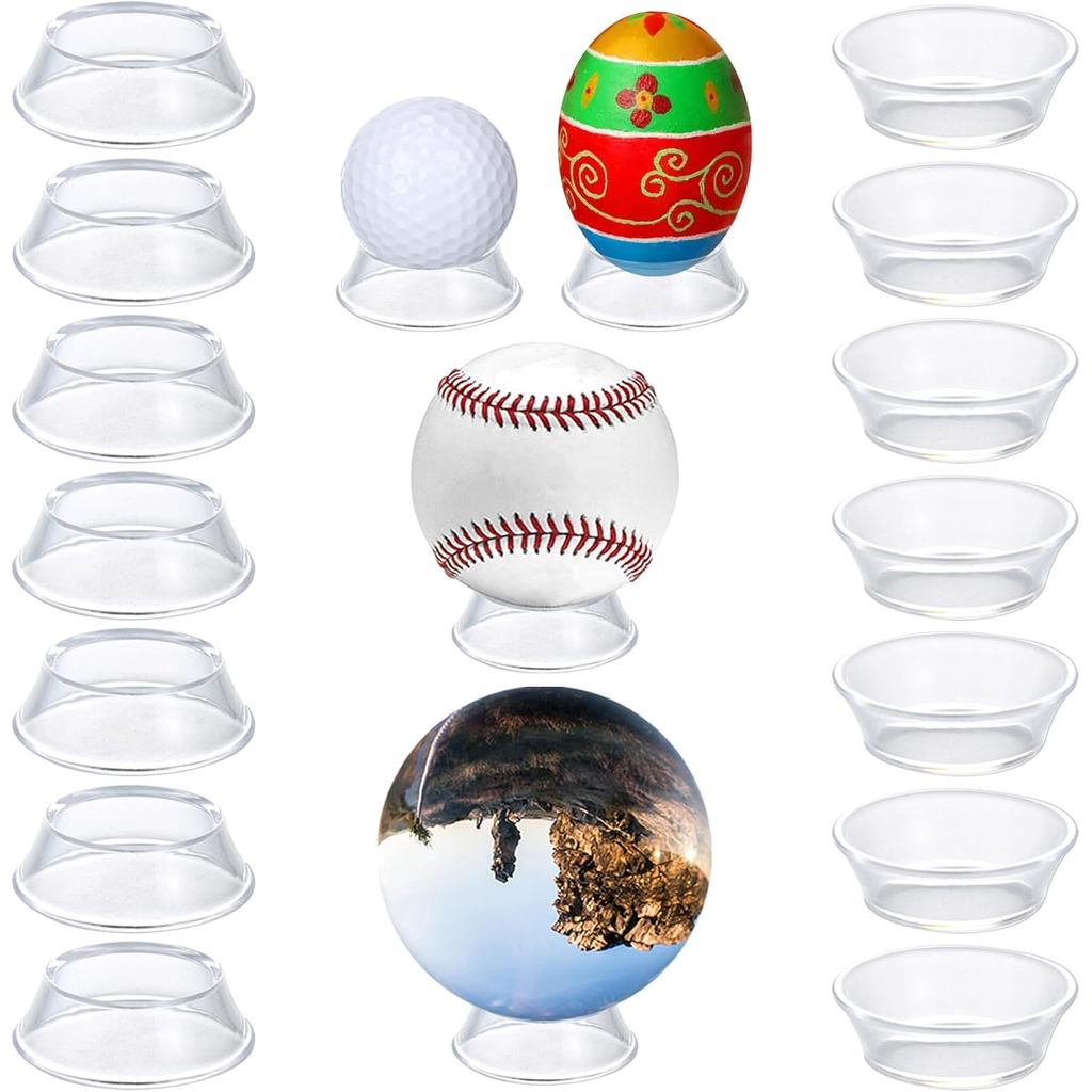 Baseball Stand Game Balls Display Holder Easter Eggs Display Stands for ast Party Sphere Holder Soft