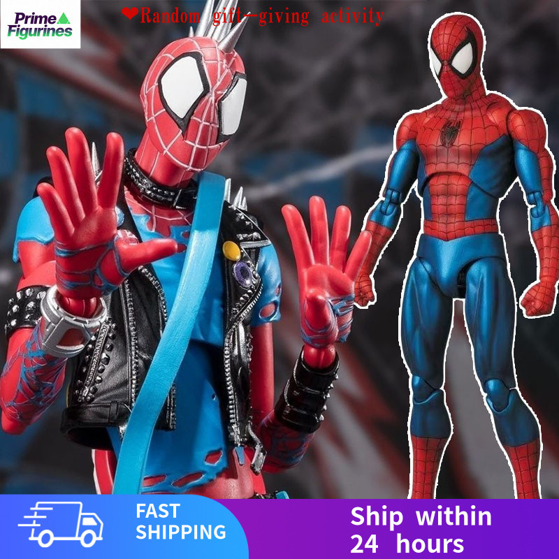 รายละเอียดสินค้า ของเล่น Spider Man Movable Joint ของเล่น Punk Spider Man ของเล่น Punk Spider Man Ac