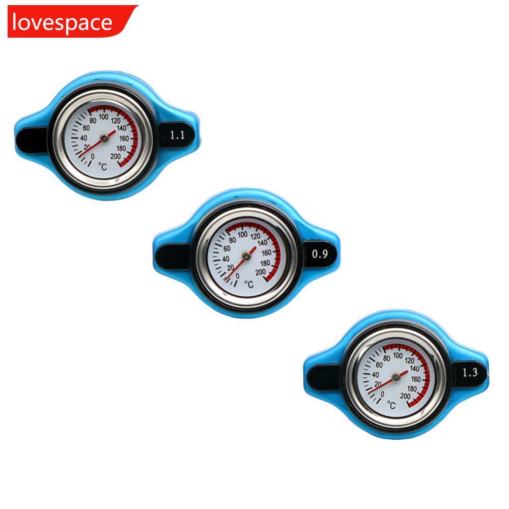 LOVESPACE 1 PC 0.9Bar 1.1Bar 1.3 Bar Thermost หม้อน้ําฝาครอบถังอุณหภูมิน้ําฝาครอบ Racing รถใหญ่หรือเ
