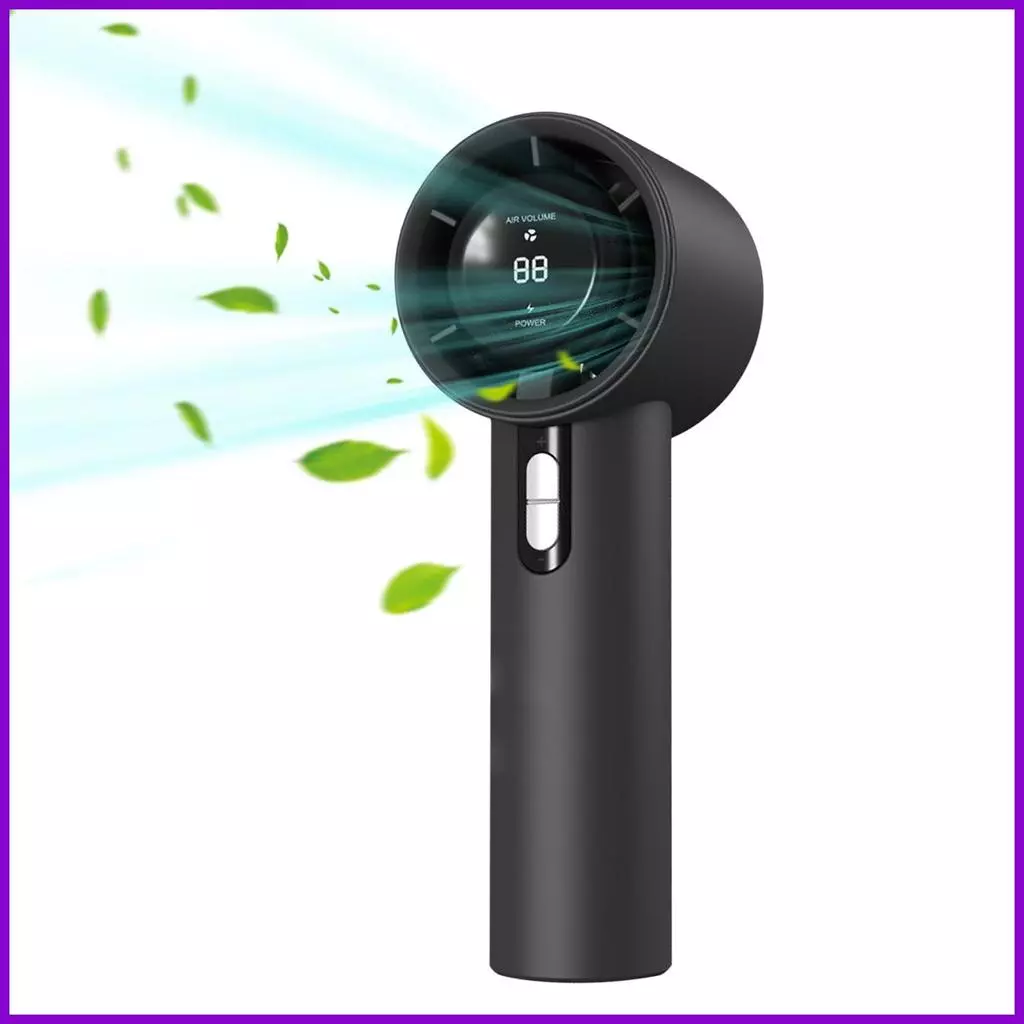 พัดลมมือถือ Digital Display ปรับได้ 100 ระดับ thumbnail 10